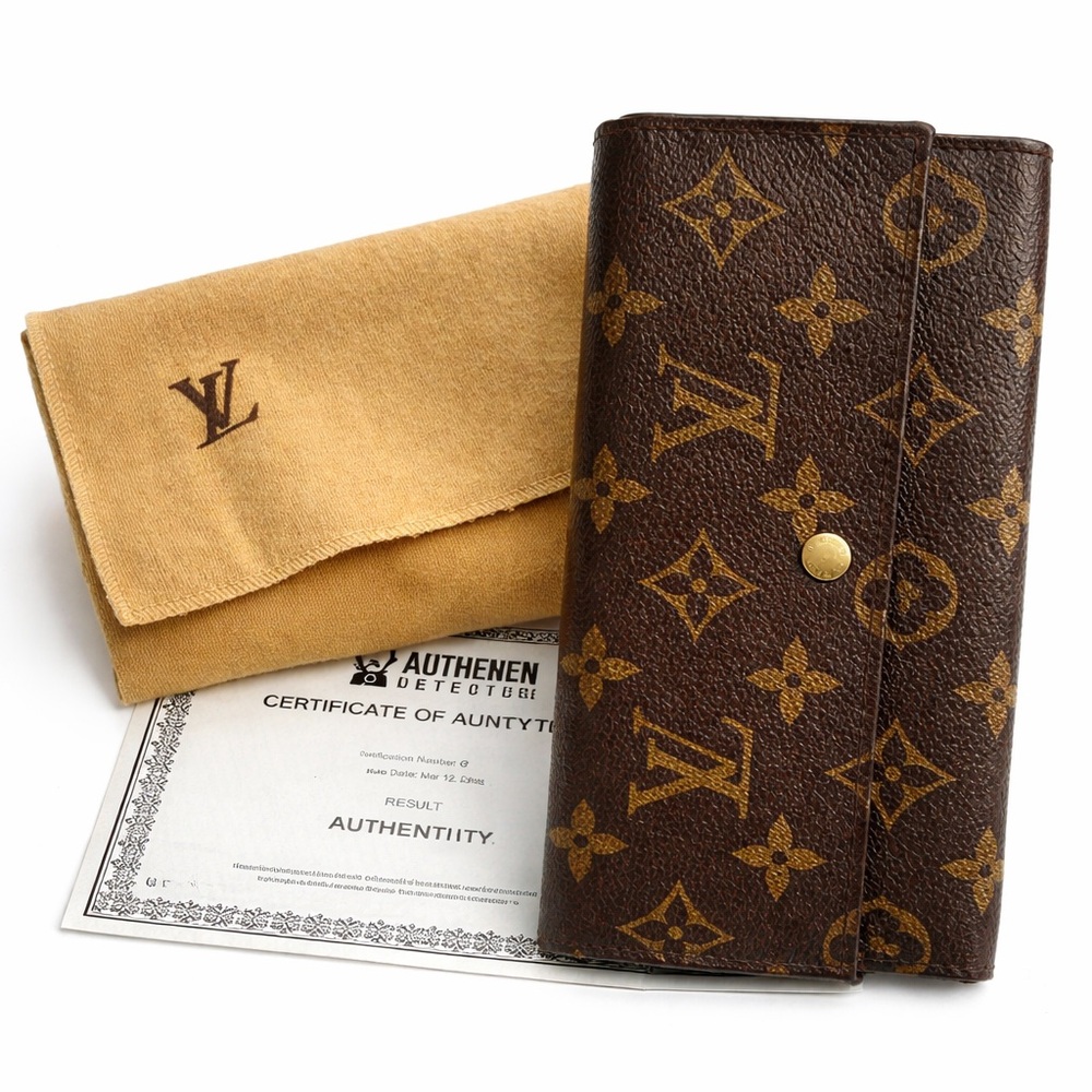 Vintage Louis Vuitton Monogram Long Wallet | Made in France | Date Code TH0939 - Picture 3 of 15